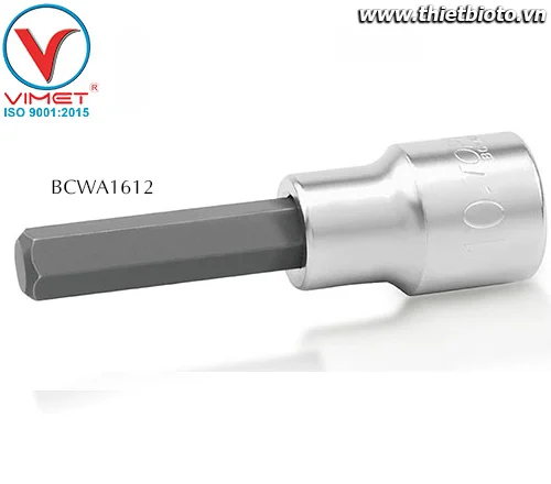 Tuýp mũi vít lục giác 1/2" Toptul BCWA1612