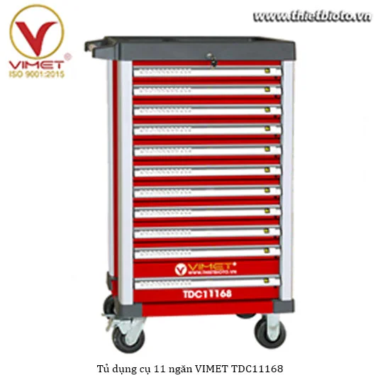 Tủ dụng cụ 11 ngăn VIMET TDC11168