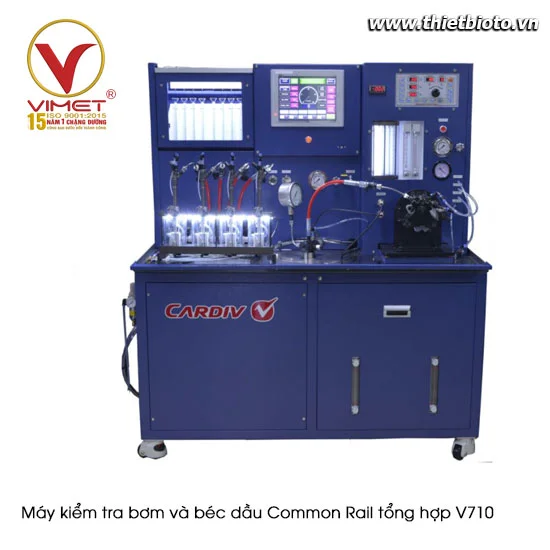 Máy kiểm tra bơm và béc dầu Common Rail tổng hợp V710