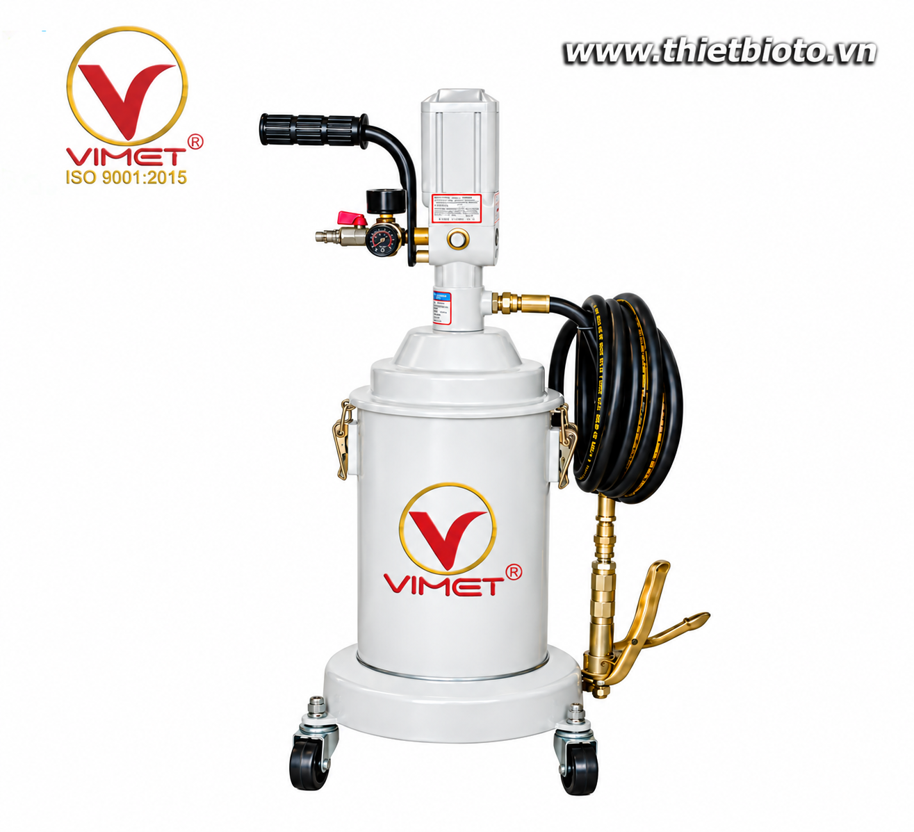 Máy bơm mỡ khí nén VIMET PGD13841