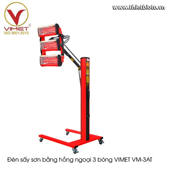 Đèn sấy sơn bằng hồng ngoại 3 bóng VIMET VM-3AT