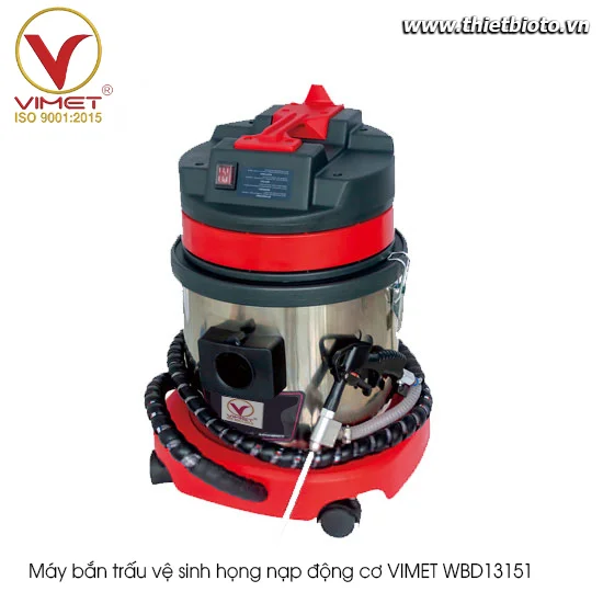 Máy bắn trấu vệ sinh họng nạp động cơ VIMET WBD13151