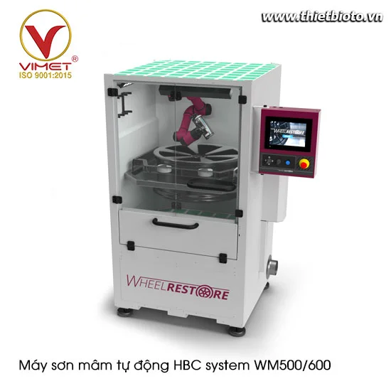 Máy sơn mâm tự động HBC system WM500/600