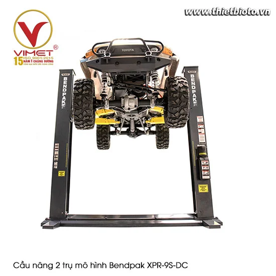 Cầu nâng 2 trụ mô hình tỉ lệ 1:10 Bendpak XPR-9S-DC