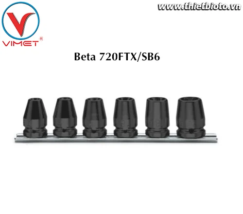 Bộ tuýp đầu sao 1/2" 6pcs Beta 720FTX/SB6
