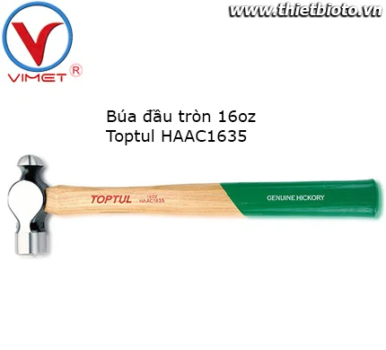 Búa đầu tròn 500g Toptul HAAC1635