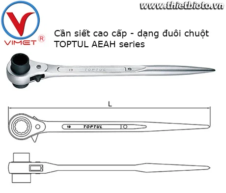 Tuýp đuôi chuột 21x23mm TOPTUL AEAH2123