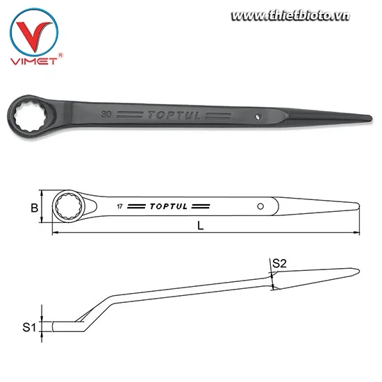 Cờ lê đuôi chuột 44mm