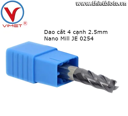 Dao cắt 4 cạnh Nano Mill JE 0254