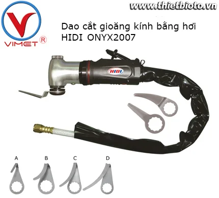 Dụng cụ cắt gioăng kính bằng hơi 7PCS HIDI ONYX2007