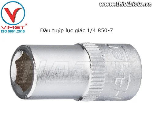 Đầu tuýp lục giác 1/4 Hazet 850-7