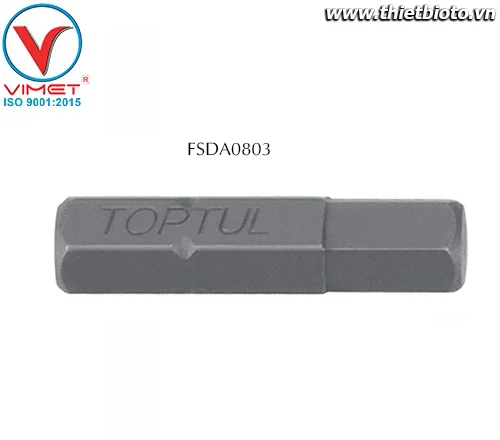Đầu vít lục giác 1/4" Toptul FSDA0803
