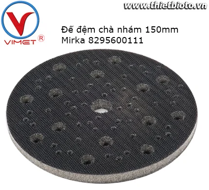 Đế chà nhám tròn 150mm 67H 10mm