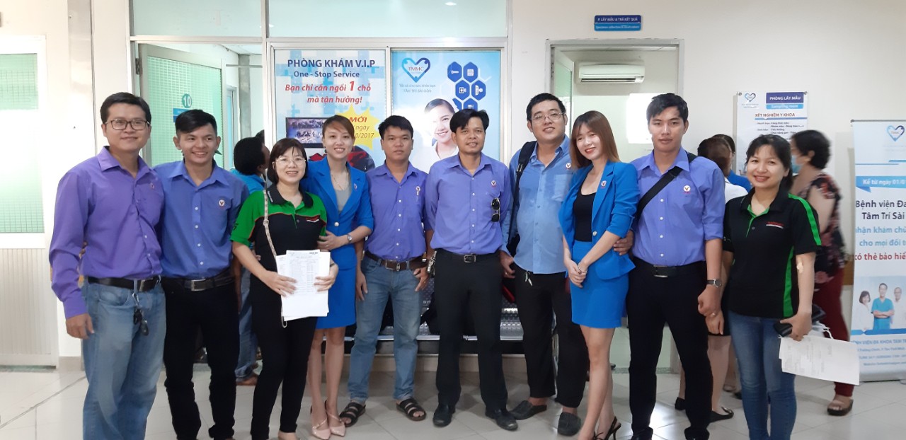 Khám sức khỏe định kỳ - Hoạt động thường niên tại Công ty CPKT Thiết BỊ Việt Mỹ