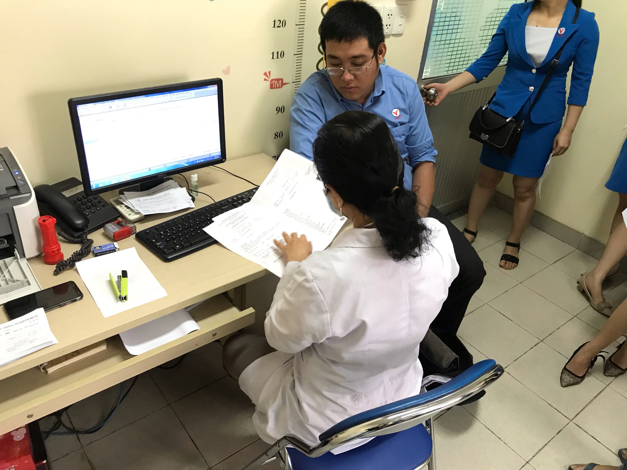 Khám sức khỏe định kỳ - Hoạt động thường niên tại Công ty CPKT Thiết BỊ Việt Mỹ