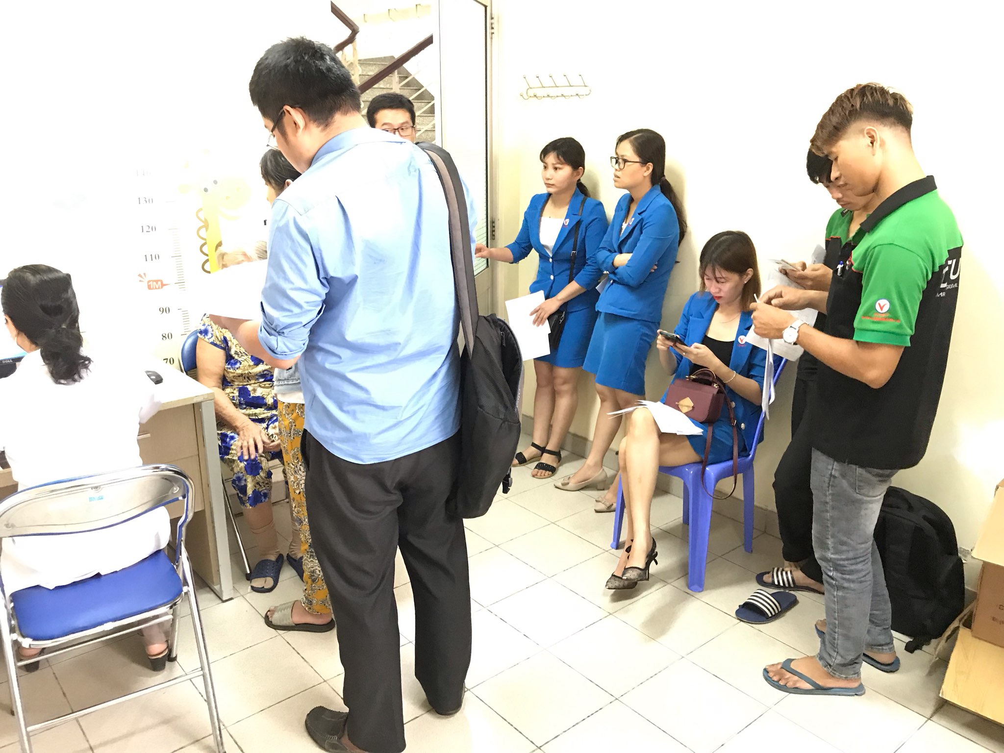 Khám sức khỏe định kỳ - Hoạt động thường niên tại Công ty CPKT Thiết BỊ Việt Mỹ