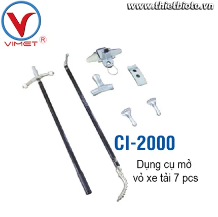 Dụng cụ mở vỏ xe tải 7 món CI-2000