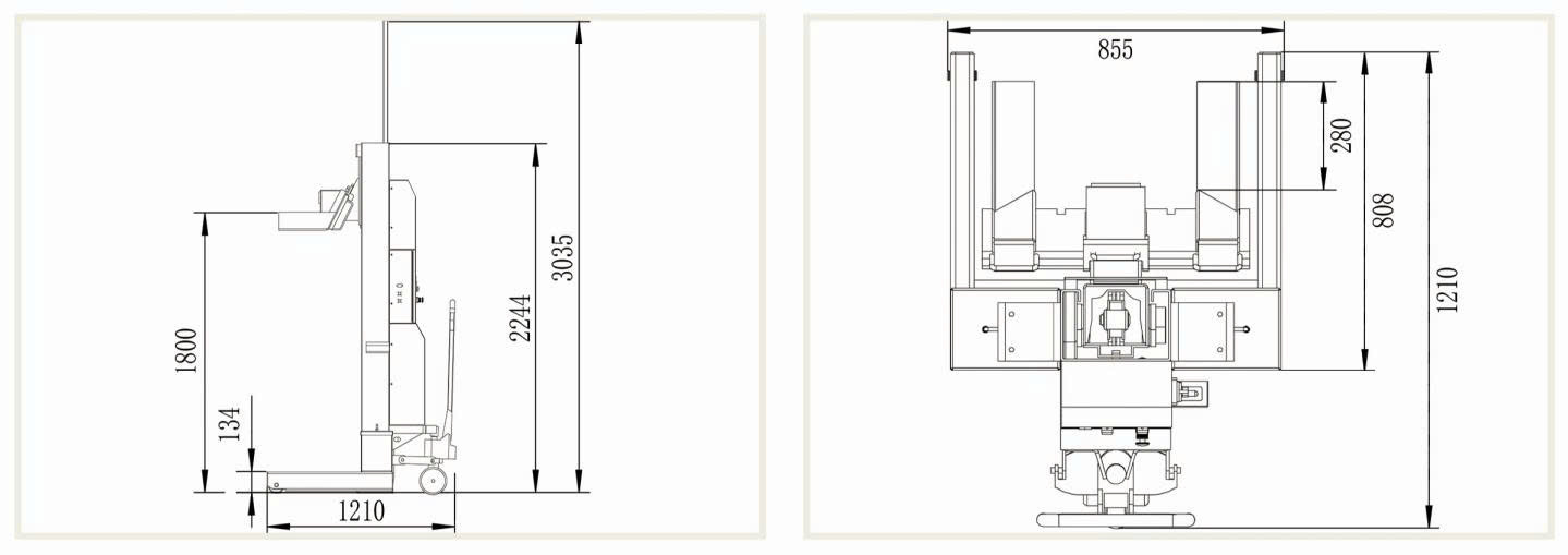 Câu Nâng Di Động 2.5 Tấn Kết Nối Không Dây VIMET MCL10401 - ảnh thực tế 1