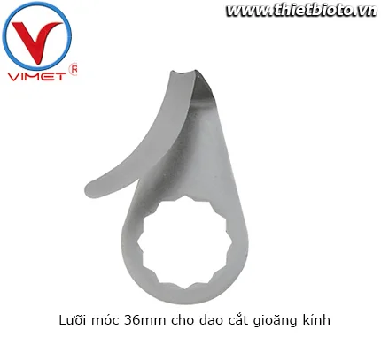 Lưỡi móc 36mm cho dao cắt gioăng kính LCK02036