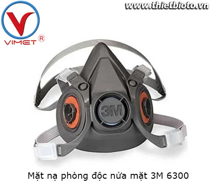 Mặt nạ phòng độc nửa mặt 3M 6300