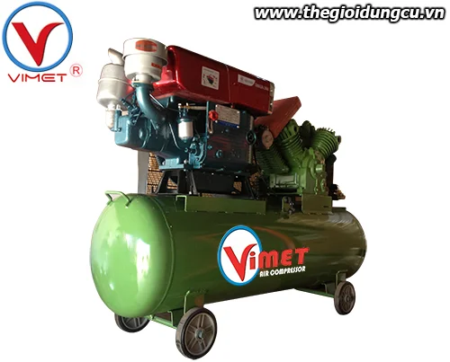 Máy nén khí cao áp động cơ Diesel Vimet 10HP MDH210