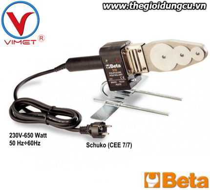 Mỏ hàn ống nhựa poly Beta 310 /1