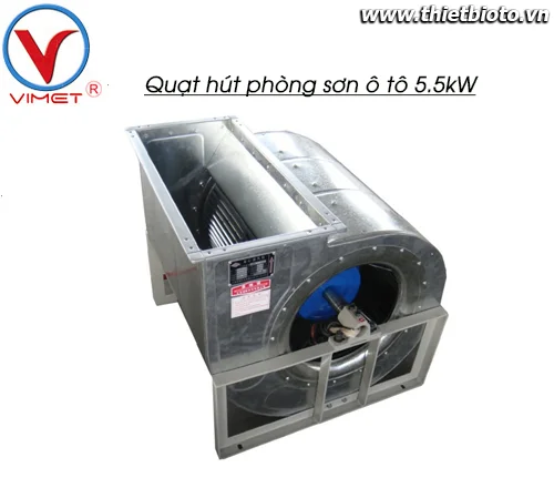 Quạt hút phòng sơn ô tô 5,5kw