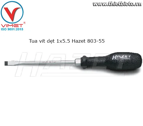 Tua vít dẹt 1x5.5 Hazet 803-55