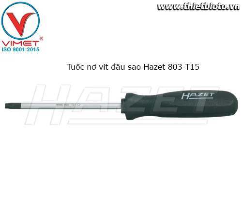 Tuốc nơ vít đầu sao Hazet 803-T15