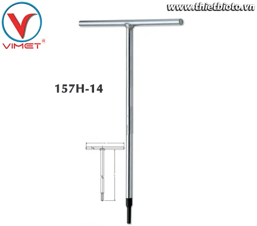 Cần xiết chữ T 14mm Koken 157H-14