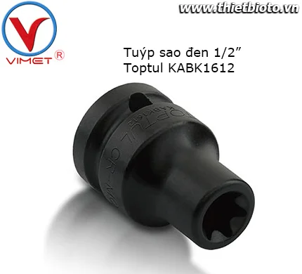 Tuýp sao đen 1/2" Toptul KABK1612